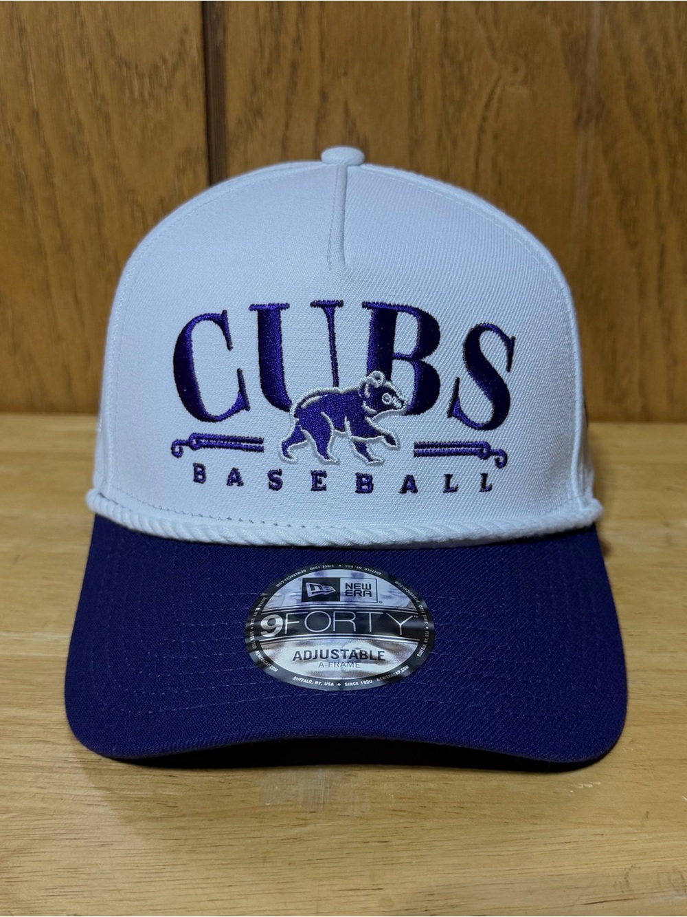 Chicago Cubs Northwestern Wildcats Hat Cap Rope Snapback Purple New Era MLB NEW